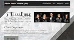 Desktop Screenshot of deerfieldadvisors.com