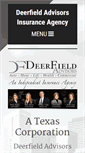 Mobile Screenshot of deerfieldadvisors.com